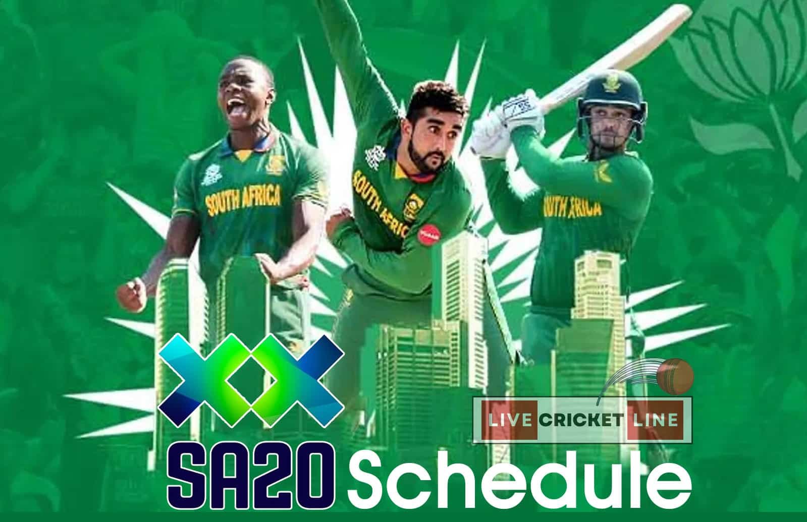 SA20 2024 Schedule